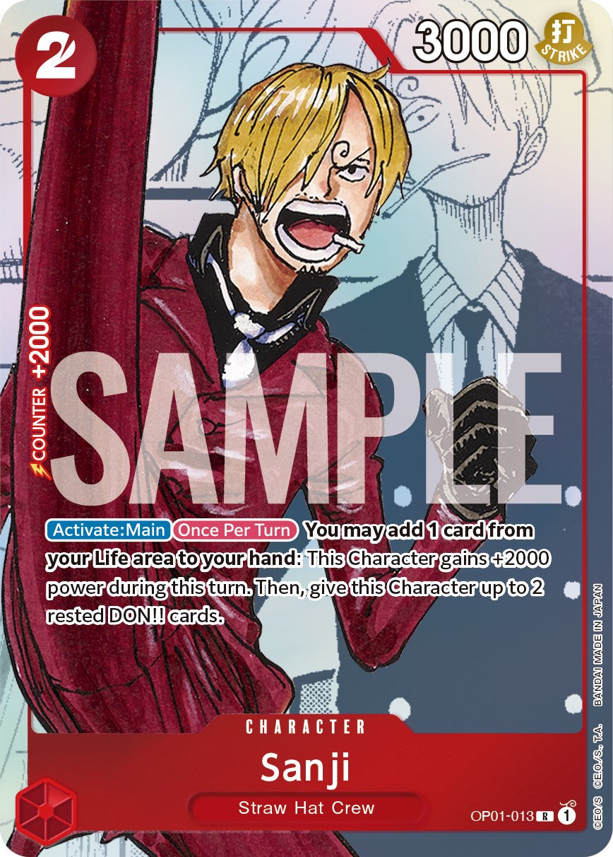 Sanji (Alternate Art) [One Piece Promotion Cards] | Arkham Games and Comics