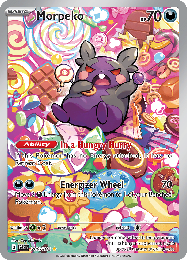 Morpeko (206/182) [Scarlet & Violet: Paradox Rift] | Arkham Games and Comics