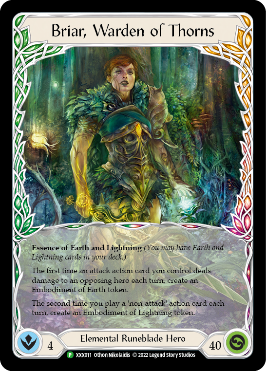 Briar // Briar, Warden of Thorns [XXX011/XXX012] (Promo) | Arkham Games and Comics