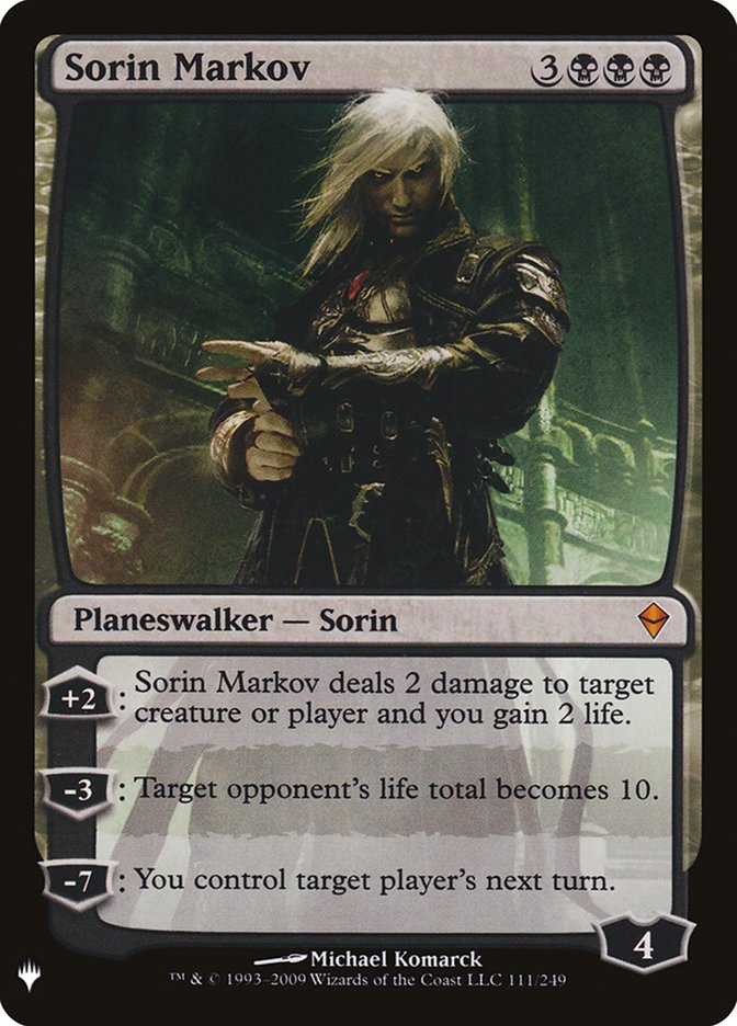 Sorin Markov [Mystery Booster] | Arkham Games and Comics