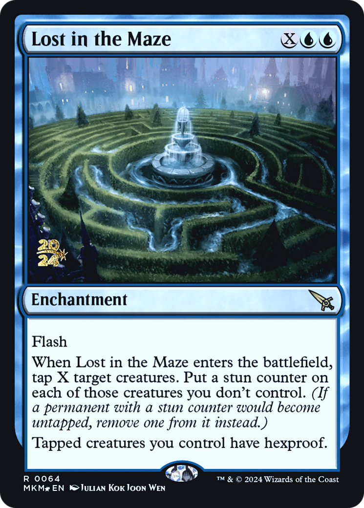 Lost in the Maze [Murders at Karlov Manor Prerelease Promos] | Arkham Games and Comics