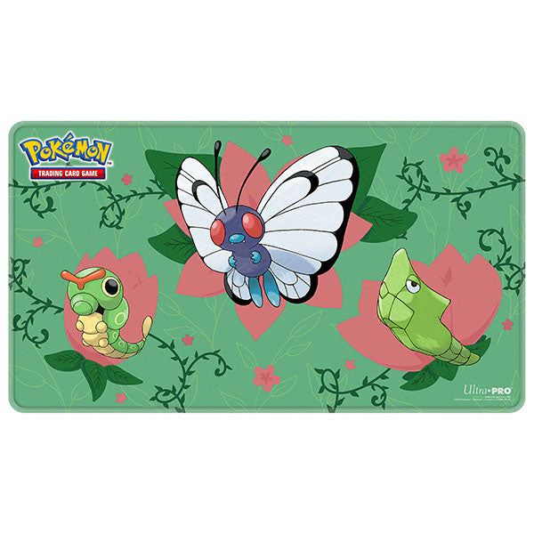 Playmat: Pokemon- Stitched Caterpie Evolutions | Arkham Games and Comics