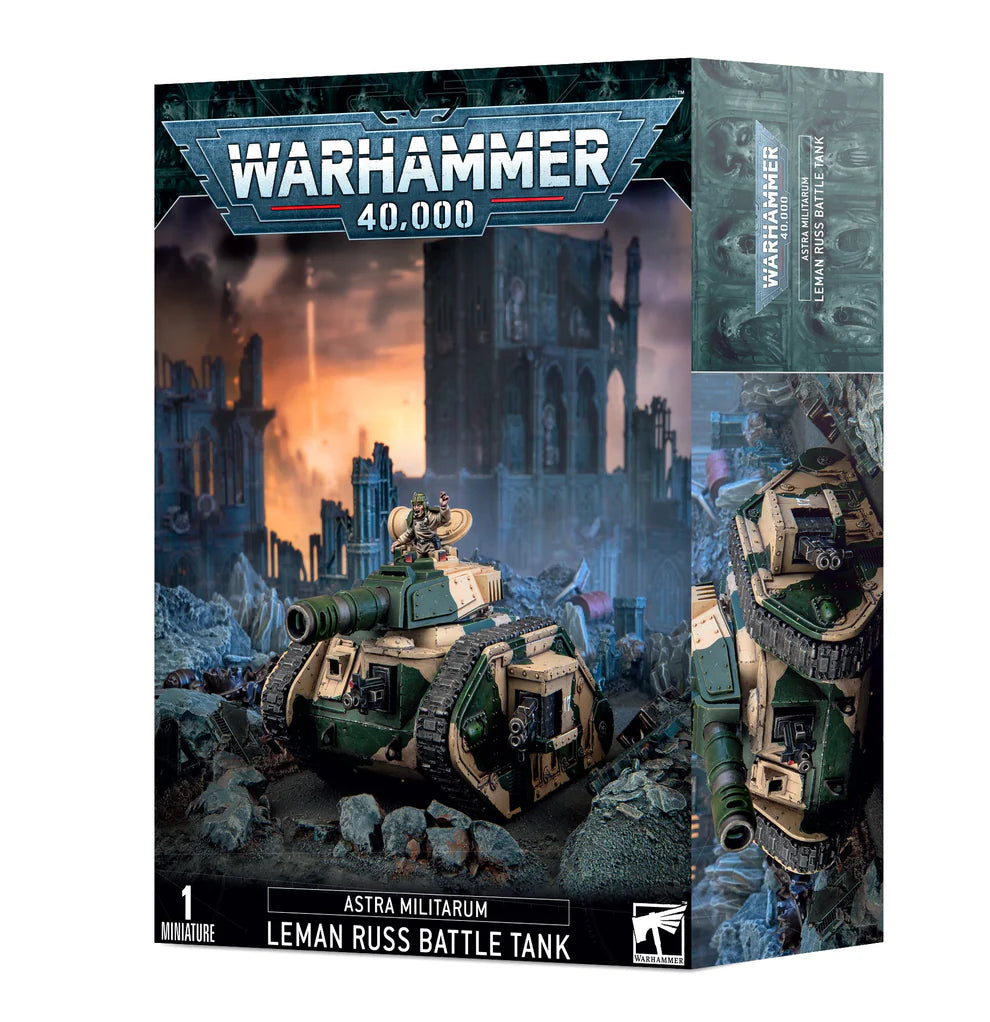 Warhammer 40,000 - Astra Militarum: Leman Russ Battle Tank | Arkham Games and Comics