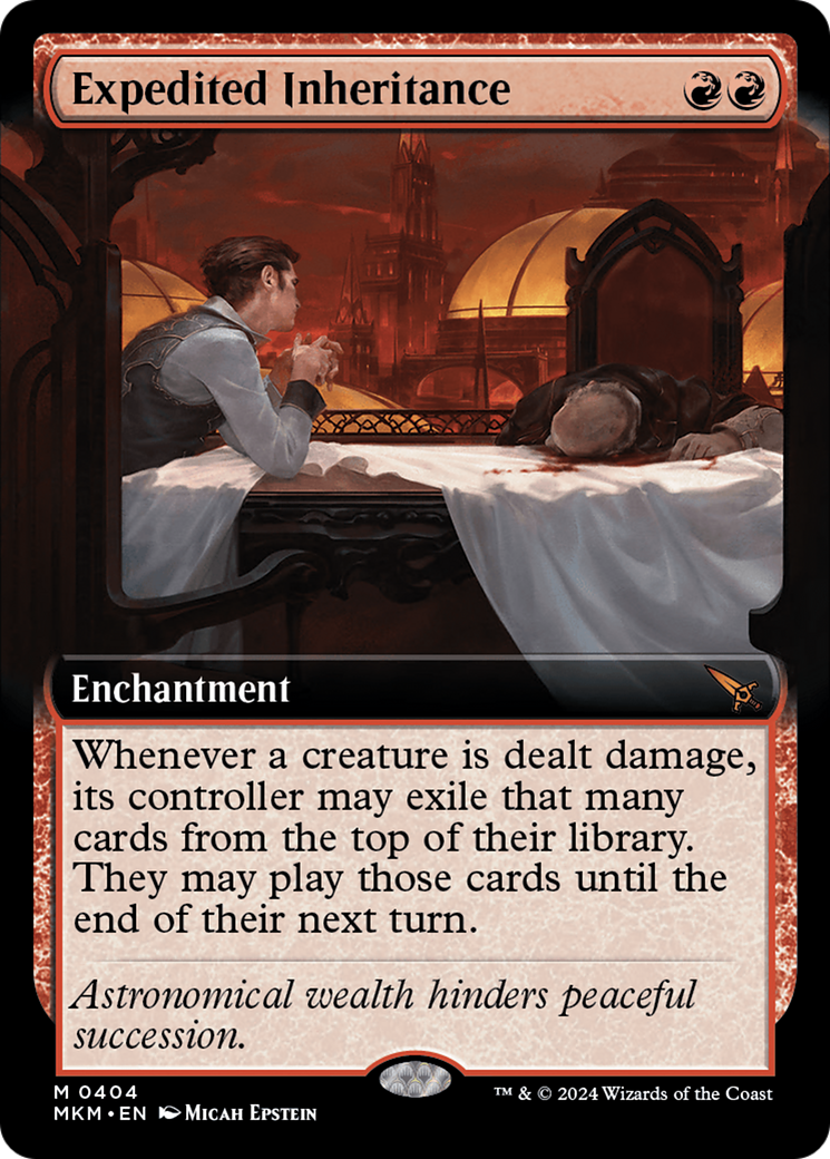 Expedited Inheritance (Extended Art) [Murders at Karlov Manor] | Arkham Games and Comics