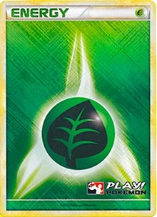 Grass Energy (2010 Play Pokemon Promo) [League & Championship Cards] | Arkham Games and Comics