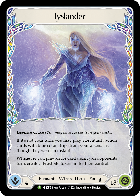 Iyslander [HER052] (Promo)  Cold Foil | Arkham Games and Comics