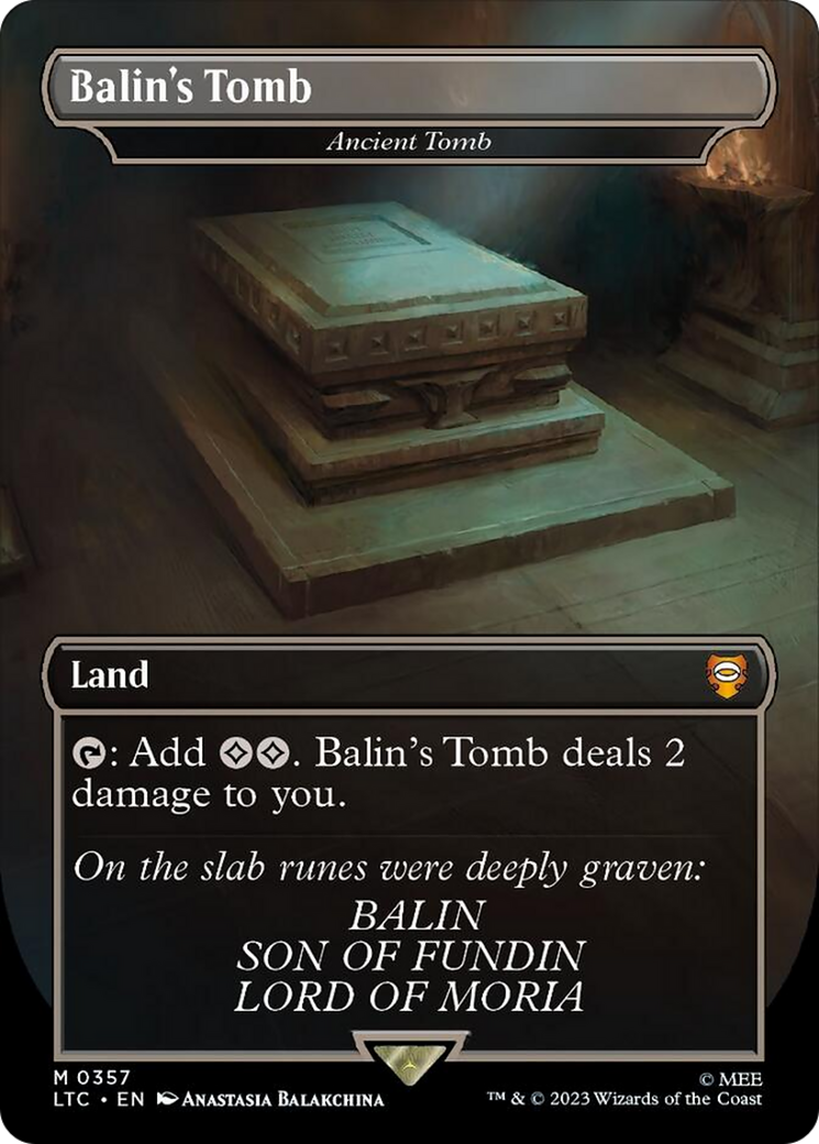 Ancient Tomb - Balin's Tomb [The Lord of the Rings: Tales of Middle-Earth Commander] | Arkham Games and Comics