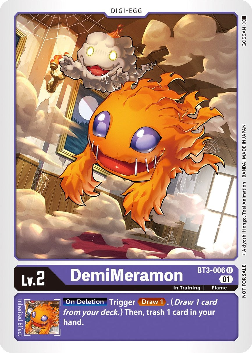 DemiMeramon [BT3-006] (Winner Pack New Awakening) [Release Special Booster Promos] | Arkham Games and Comics