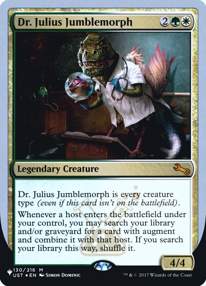 Dr. Julius Jumblemorph (Unfinity Foil Edition) [The List] | Arkham Games and Comics