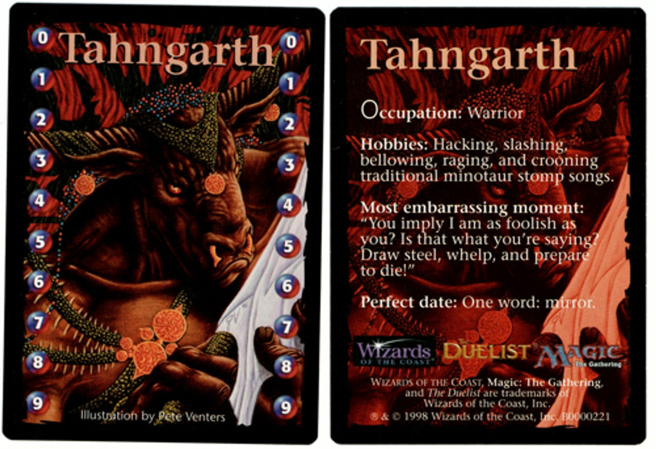 Tahngarth Life Counter Token [Media Promos] | Arkham Games and Comics