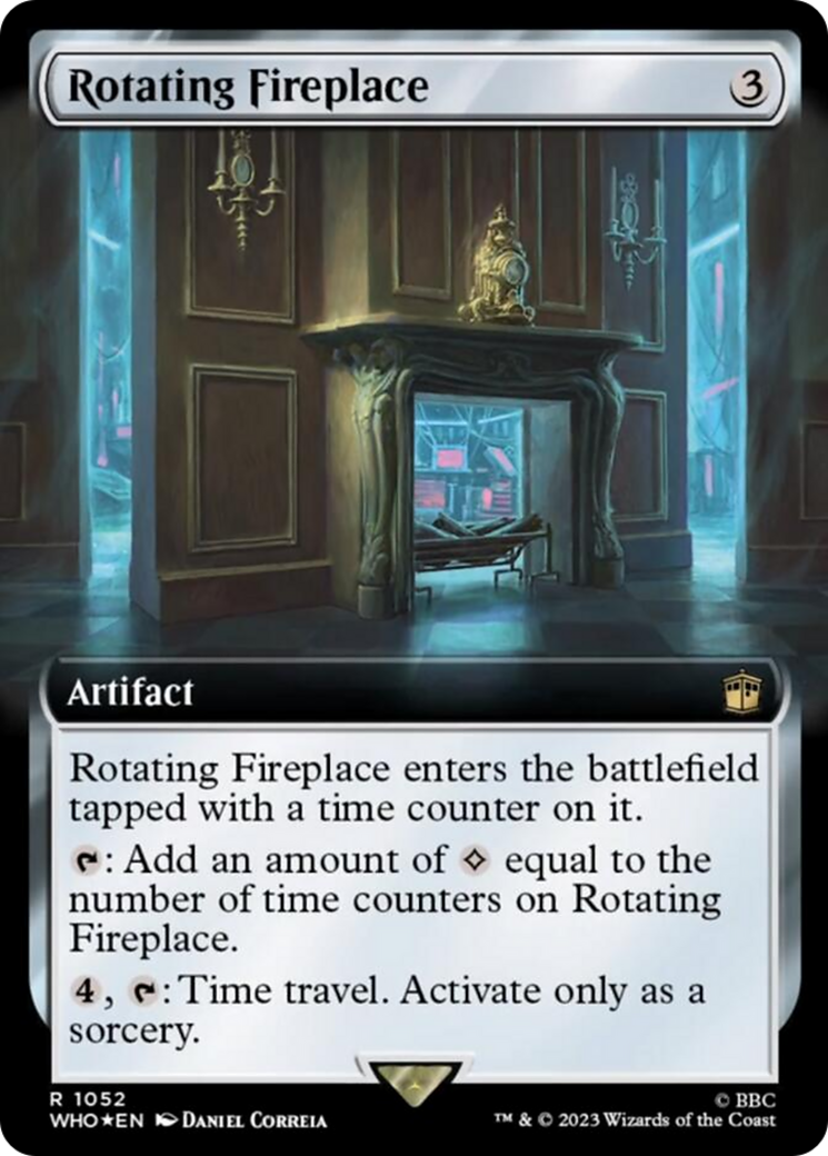 Rotating Fireplace (Extended Art) (Surge Foil) [Doctor Who] | Arkham Games and Comics