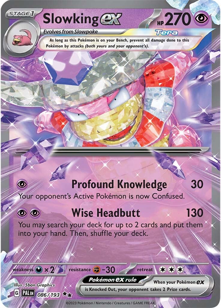 Slowking ex (086/193) [Scarlet & Violet: Paldea Evolved] | Arkham Games and Comics