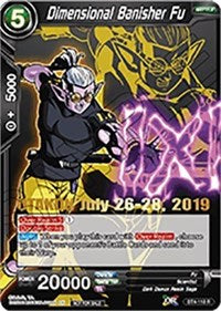 Dimensional Banisher Fu (OTAKON 2019) (BT4-118_PR) [Promotion Cards] | Arkham Games and Comics