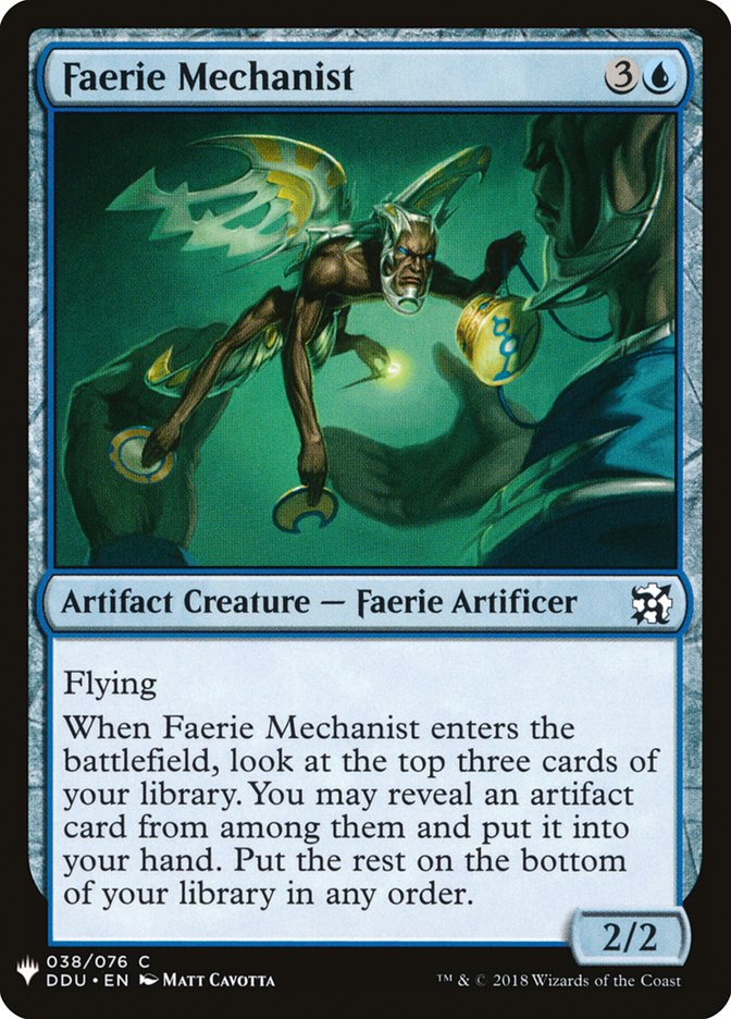 Faerie Mechanist [Mystery Booster] | Arkham Games and Comics
