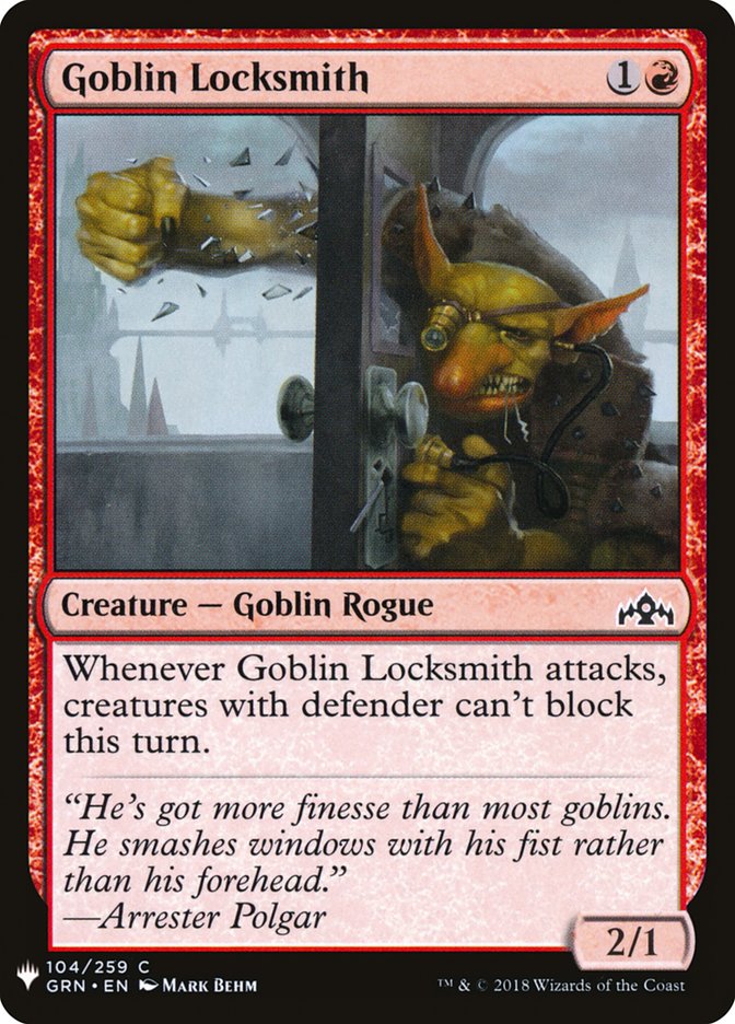 Goblin Locksmith [Mystery Booster] | Arkham Games and Comics