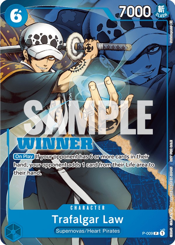 Trafalgar Law (P-009) (Winner Pack Vol. 1) [One Piece Promotion Cards] | Arkham Games and Comics