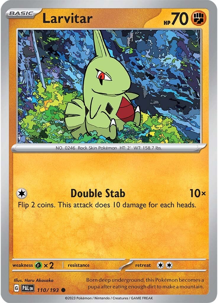 Larvitar (110/193) [Scarlet & Violet: Paldea Evolved] | Arkham Games and Comics