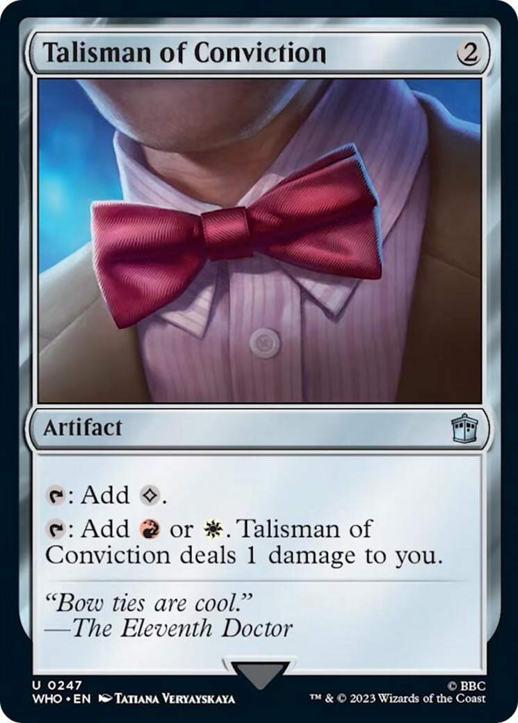 Talisman of Conviction [Doctor Who] | Arkham Games and Comics