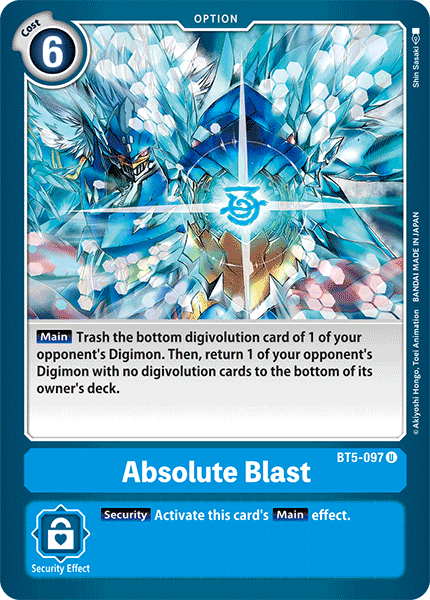 Absolute Blast [BT5-097] [Battle of Omni] | Arkham Games and Comics