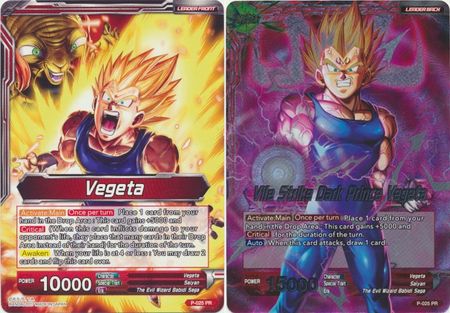 Vegeta // Vile Strike Dark Prince Vegeta (P-025) [Promotion Cards] | Arkham Games and Comics