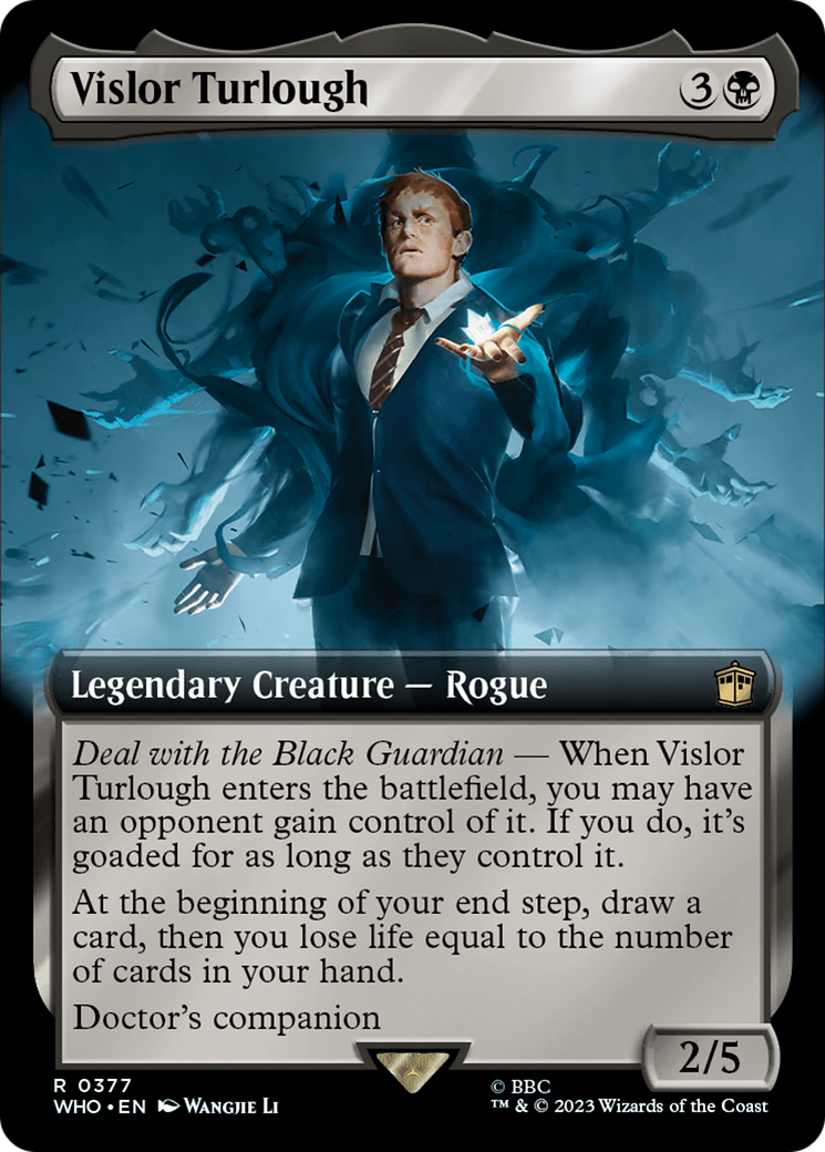 Vislor Turlough (Extended Art) [Doctor Who] | Arkham Games and Comics