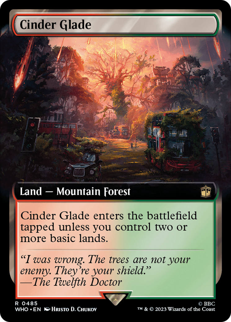 Cinder Glade (Extended Art) [Doctor Who] | Arkham Games and Comics