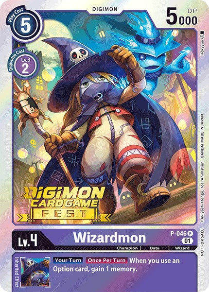 Wizardmon [P-046] (Digimon Card Game Fest 2022) [Promotional Cards] | Arkham Games and Comics