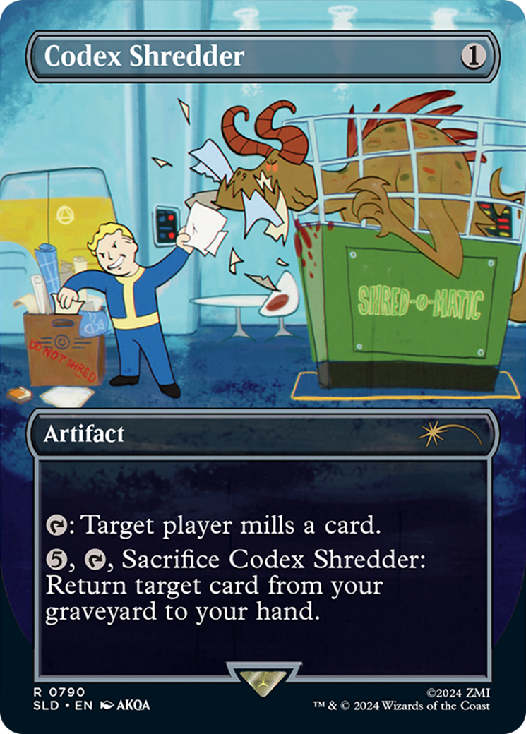 Codex Shredder (Rainbow Foil) [Secret Lair Drop Series] | Arkham Games and Comics