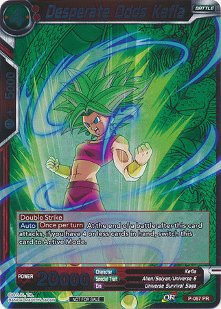 Desperate Odds Kefla (Event Pack 2 - 2018) (P-057_PR) [Promotion Cards] | Arkham Games and Comics