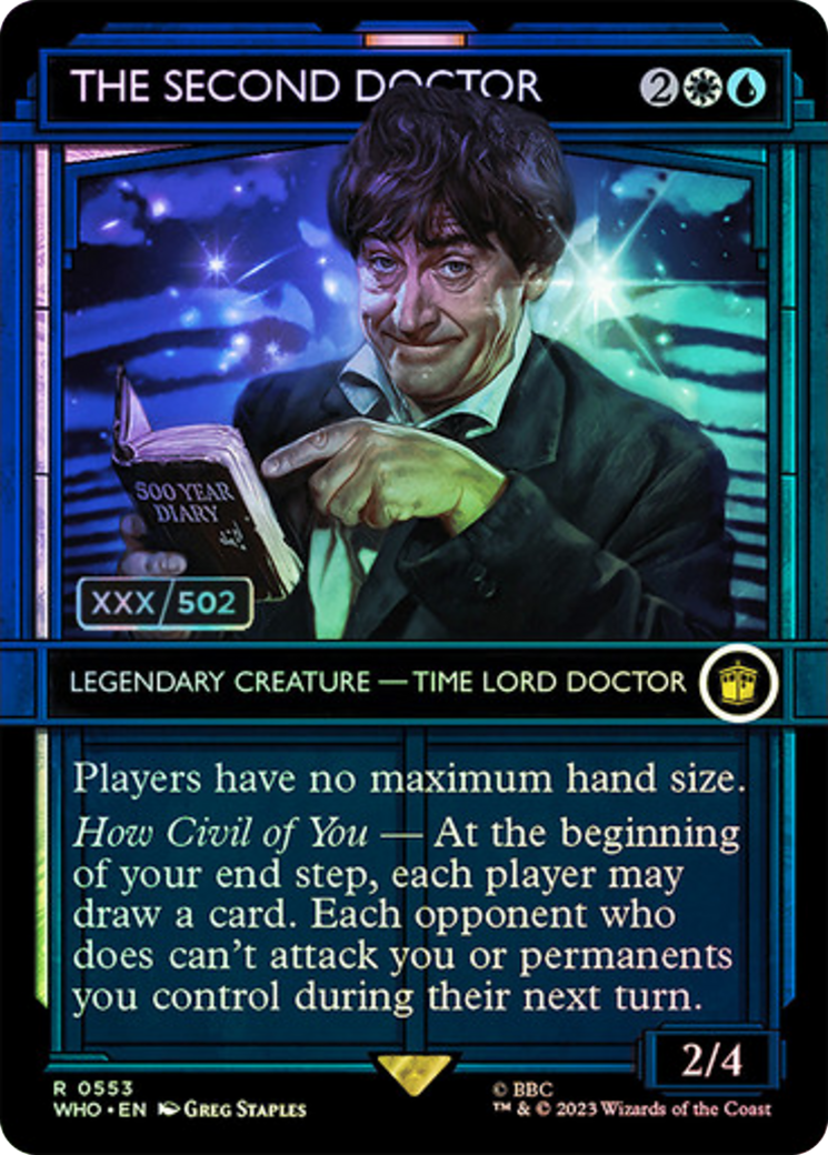 The Second Doctor (Serial Numbered) [Doctor Who] | Arkham Games and Comics