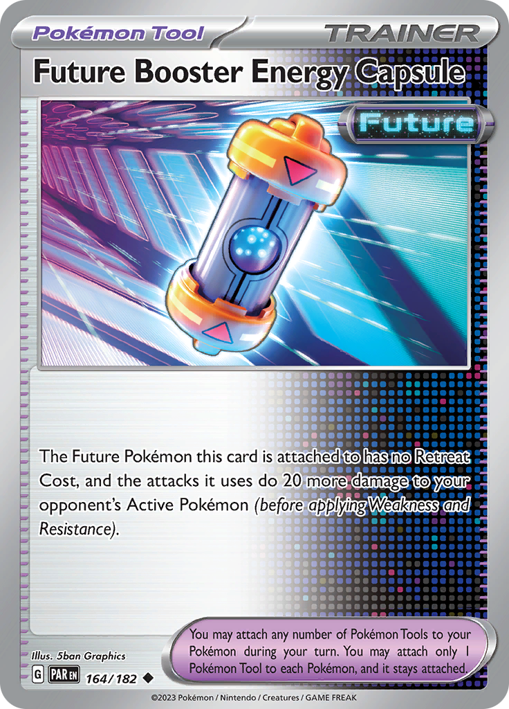 Future Booster Energy Capsule (164/182) [Scarlet & Violet: Paradox Rift] | Arkham Games and Comics