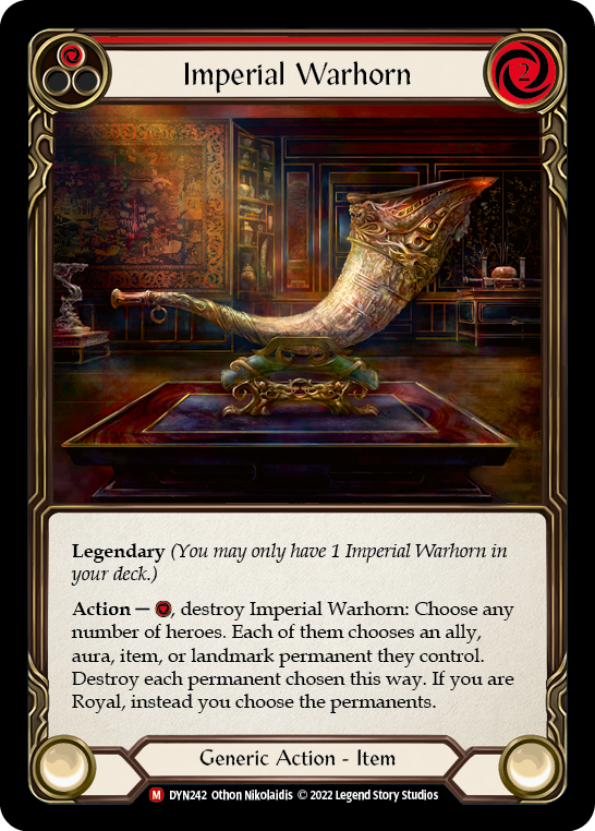 Imperial Warhorn [DYN242] (Dynasty) | Arkham Games and Comics