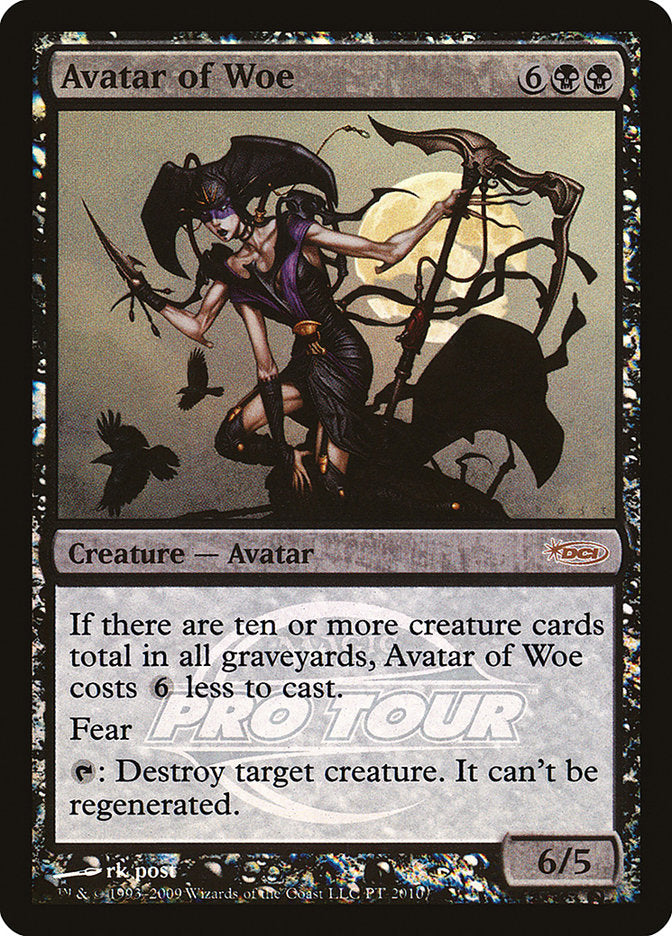 Avatar of Woe (Pro Tour) [Pro Tour Promos] | Arkham Games and Comics