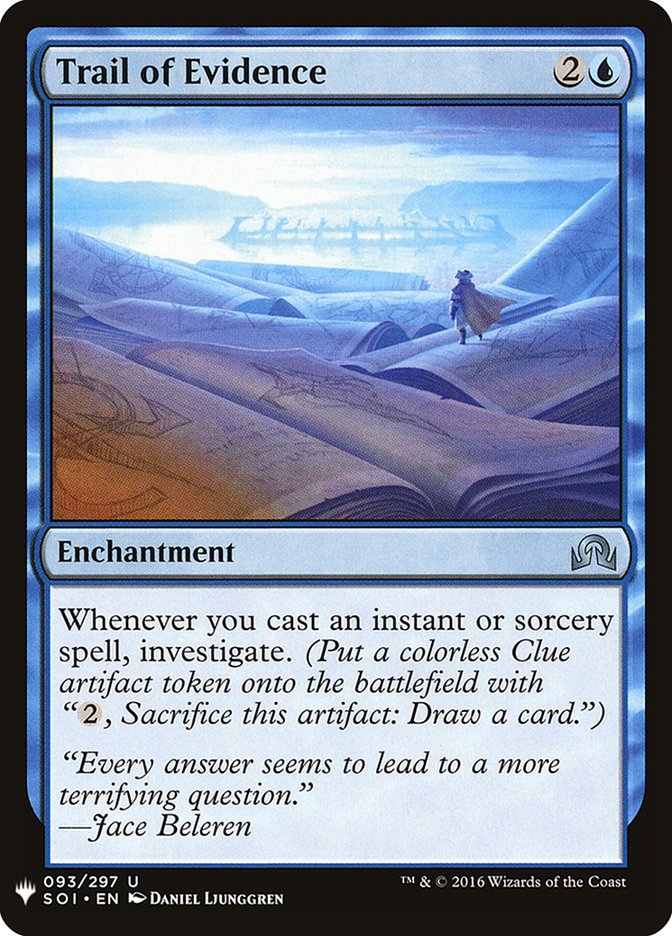 Trail of Evidence [Mystery Booster] | Arkham Games and Comics