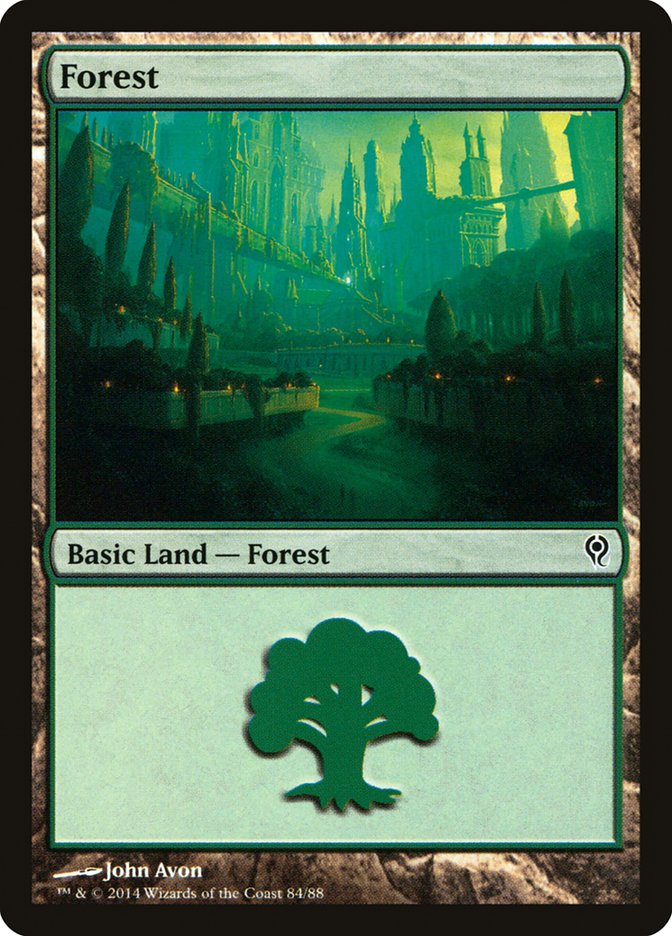 Forest (84) [Duel Decks: Jace vs. Vraska] | Arkham Games and Comics