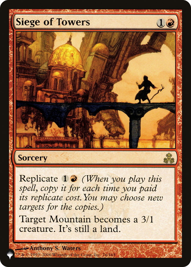 Siege of Towers [The List] | Arkham Games and Comics
