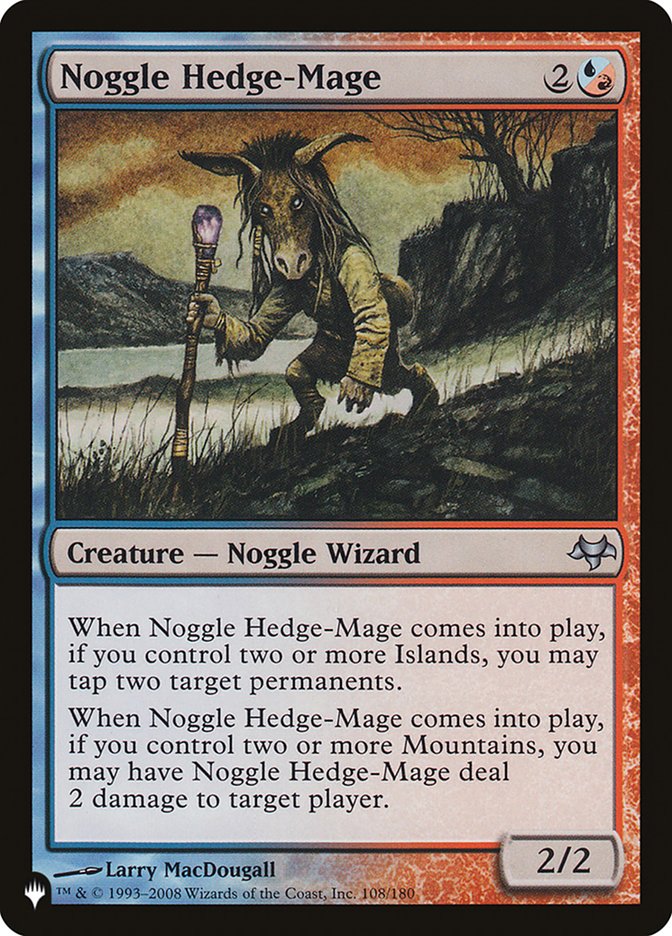 Noggle Hedge-Mage [The List] | Arkham Games and Comics