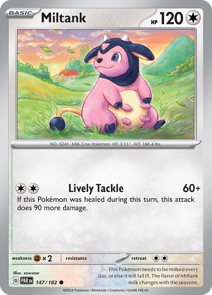 Miltank (147/182) [Scarlet & Violet: Paradox Rift] | Arkham Games and Comics