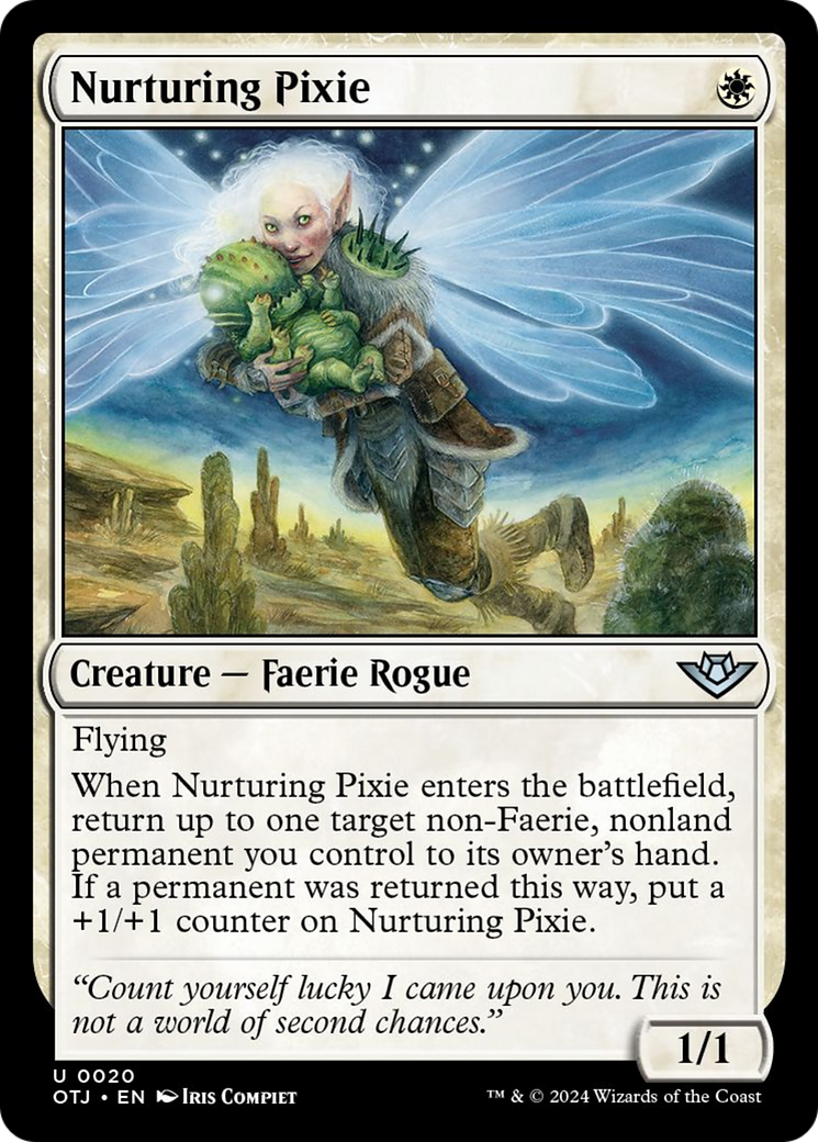 Nurturing Pixie [Outlaws of Thunder Junction] | Arkham Games and Comics