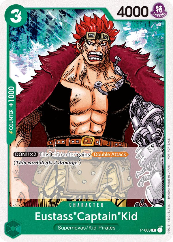 Eustass"Captain"Kid (Promotion Pack 2022) [One Piece Promotion Cards] | Arkham Games and Comics