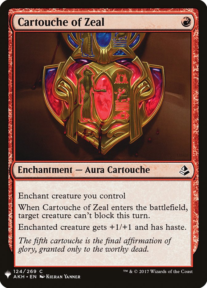 Cartouche of Zeal [Mystery Booster] | Arkham Games and Comics