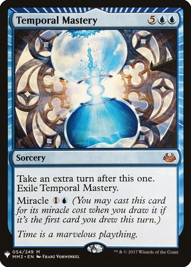 Temporal Mastery [Mystery Booster] | Arkham Games and Comics