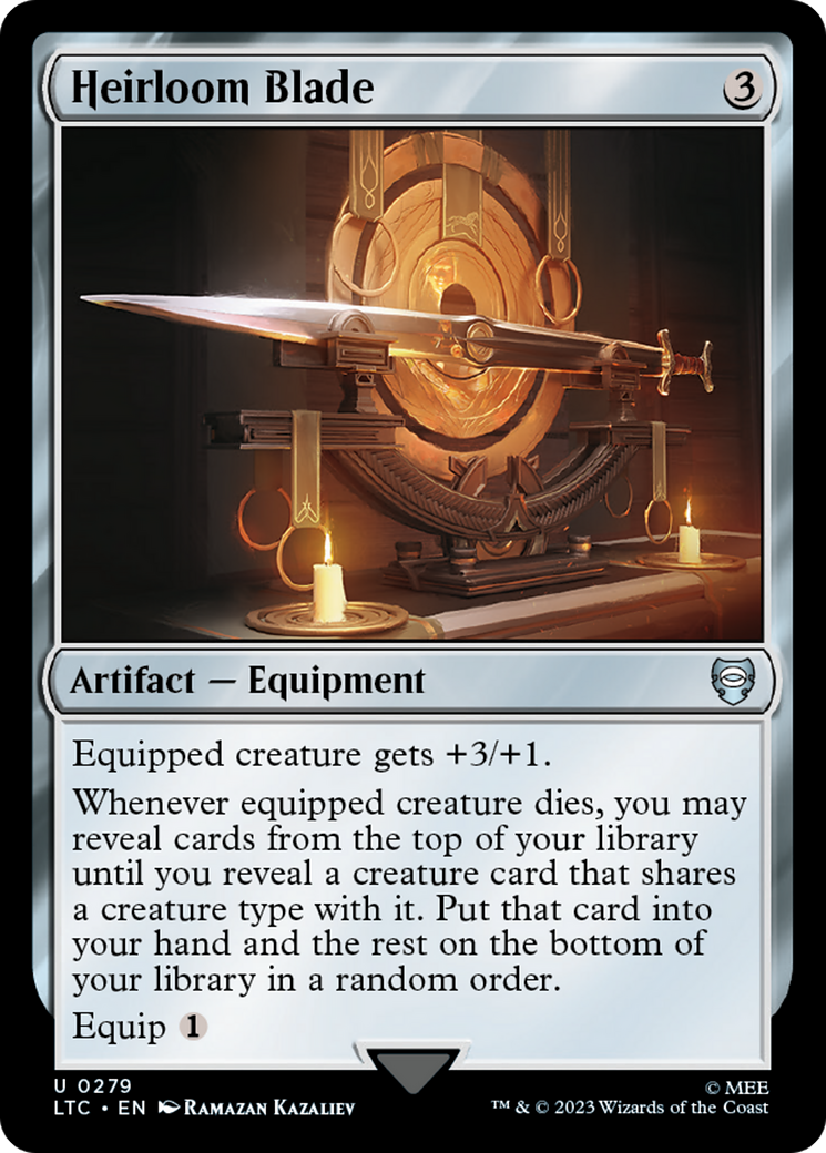Heirloom Blade [The Lord of the Rings: Tales of Middle-Earth Commander] | Arkham Games and Comics