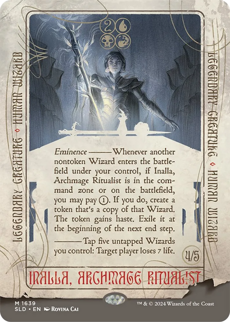 Inalla, Archmage Ritualist (Rainbow Foil) [Secret Lair Drop Series] | Arkham Games and Comics