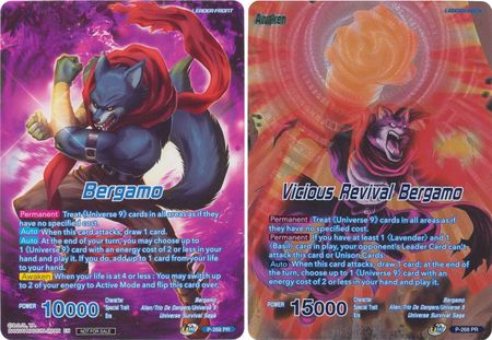 Bergamo // Vicious Revival Bergamo (Vicious Rejuvenation Revival Pack) (P-268) [Promotion Cards] | Arkham Games and Comics