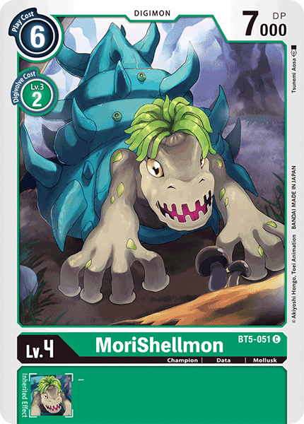 MoriShellmon [BT5-051] [Battle of Omni] | Arkham Games and Comics