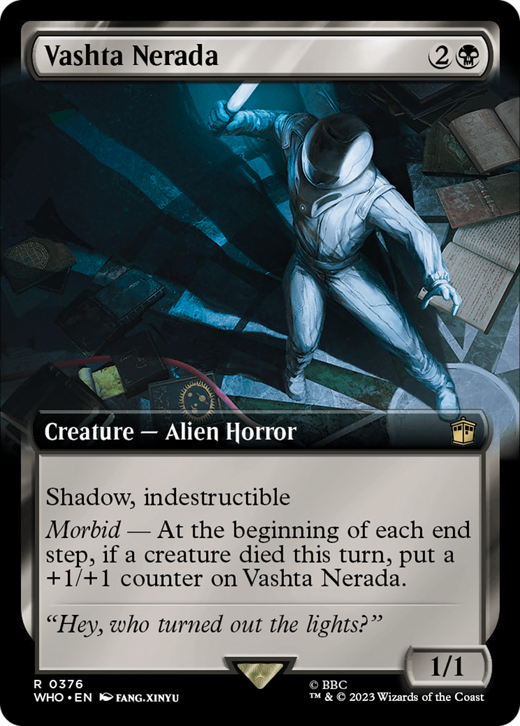 Vashta Nerada (Extended Art) [Doctor Who] | Arkham Games and Comics