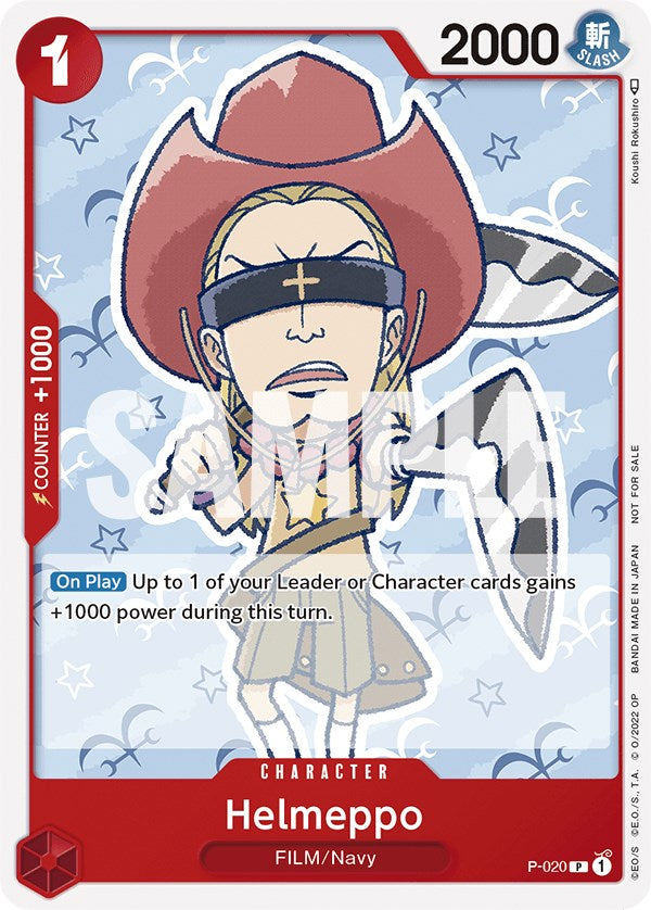 Helmeppo (One Piece Film Red) [One Piece Promotion Cards] | Arkham Games and Comics