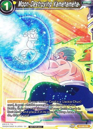 Moon-Destroying Kamehameha (Power Booster: World Martial Arts Tournament) (P-160) [Promotion Cards] | Arkham Games and Comics