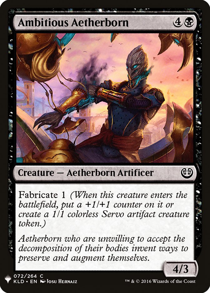 Ambitious Aetherborn [Mystery Booster] | Arkham Games and Comics